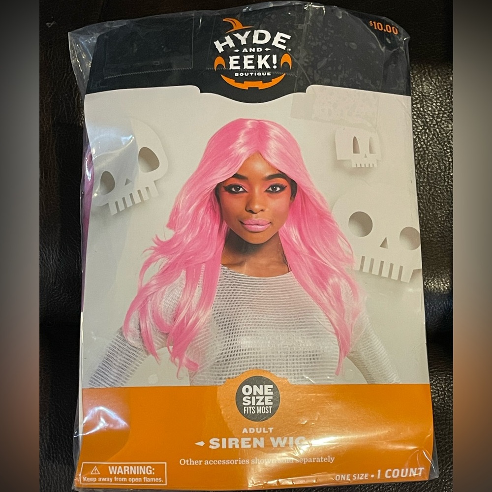 Siren wig, pink wig one size fits‎ most Hyde and Eek! NWT